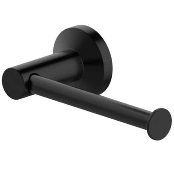 Glacier Bay Dorind Single Post Toilet Paper Holder in Matte Black - Picture 1 of 4